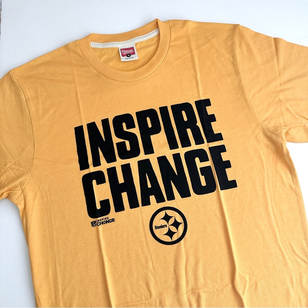 NWT Black & Yellow Steelers “Inspire Change” T-Shirt